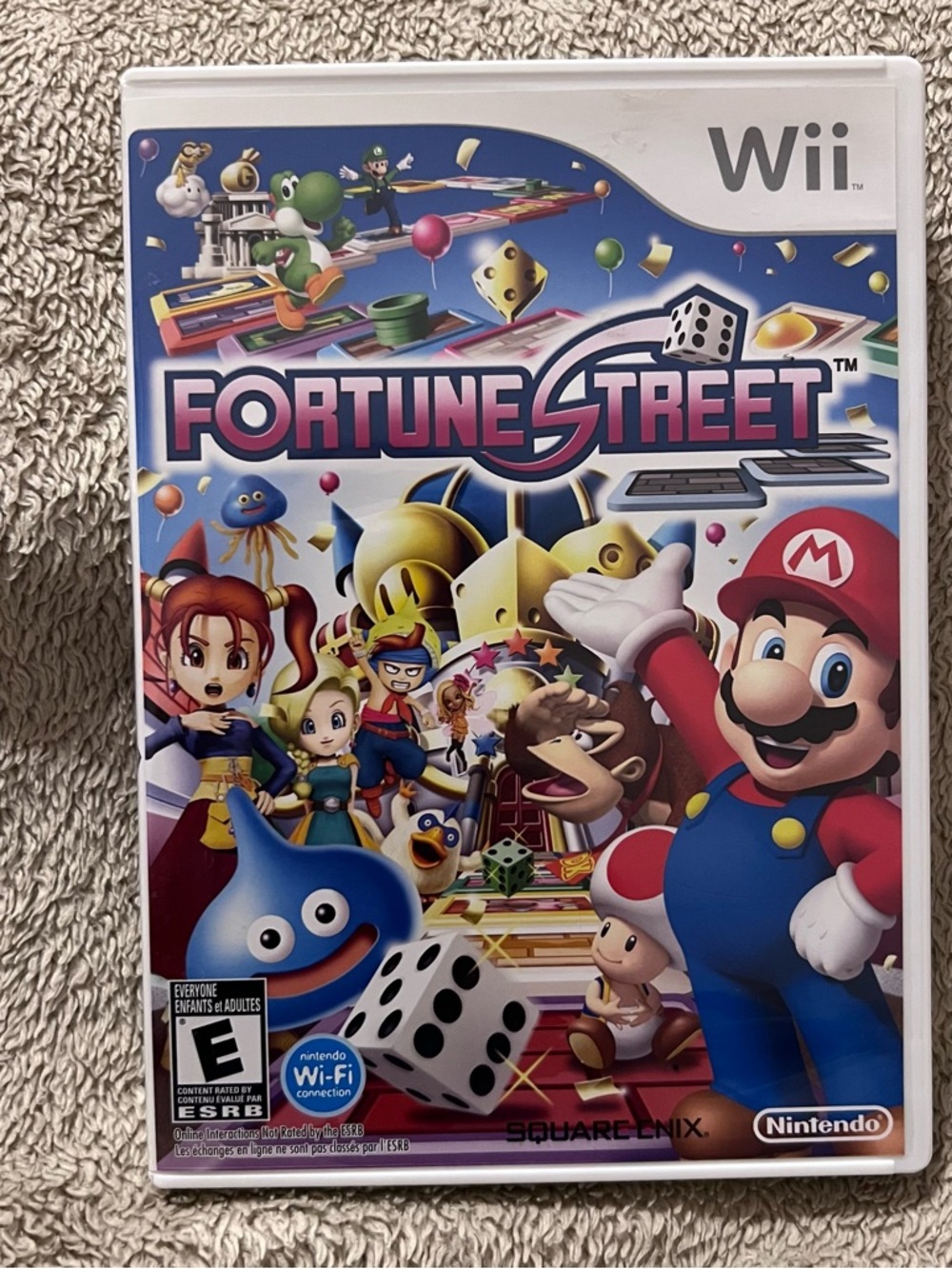 CIB Nintendo Wii Super Mario Fortune Street Complete in Original Box with Manual